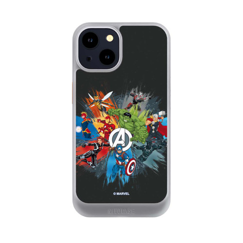 Apple iPhone 14 NIVOcore Marvel's Avengers Black