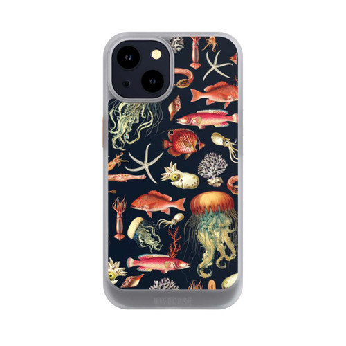 Apple iPhone 14 NIVOcore Deep Sea Fish Pattern