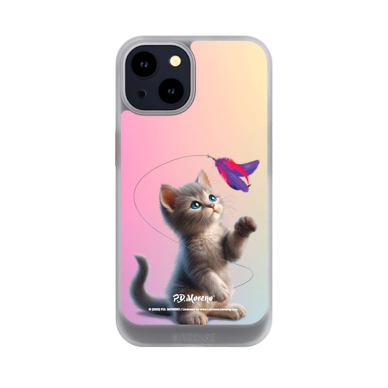 iPhone 14 NIVOcore Playing Cat with Feather