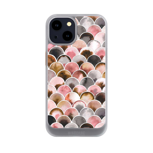 Apple iPhone 14 NIVOcore Japandi Scales Pink Brown