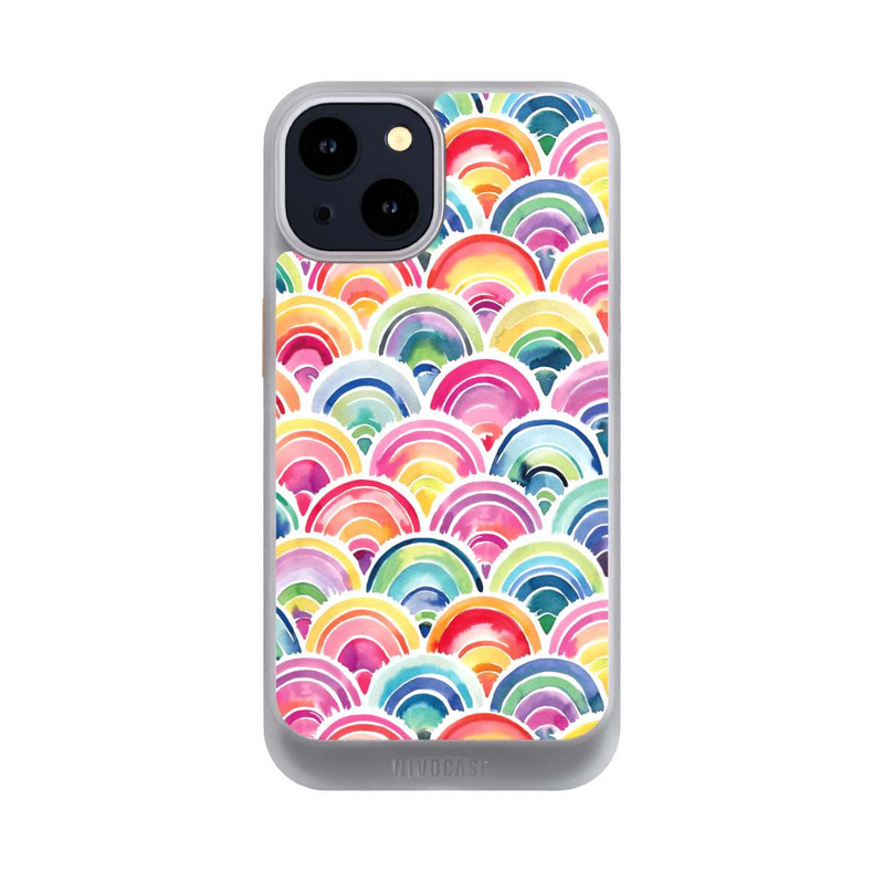 iPhone 14 NIVOcore Happy Summer Rainbow Scales