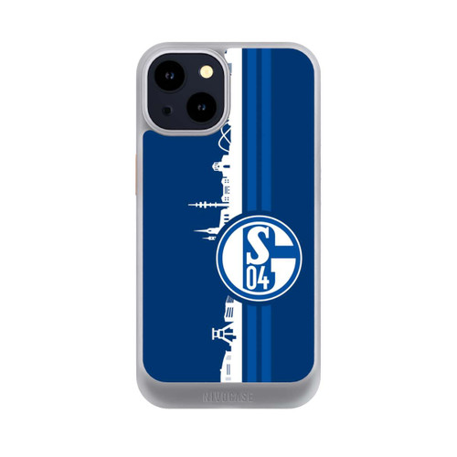 Apple iPhone 14 NIVOcore Schalke 04 Skyline Blau