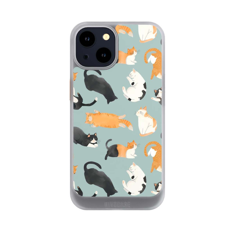 iPhone 14 NIVOcore Cats Pattern