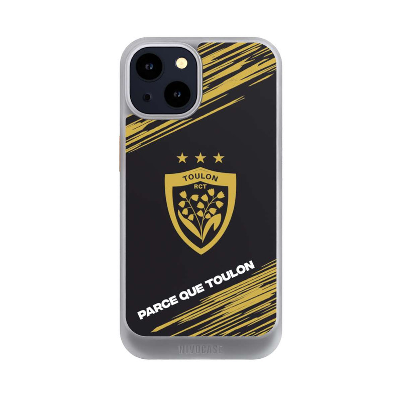 iPhone 14 NIVOcore RCT Logo Monochrome Doré