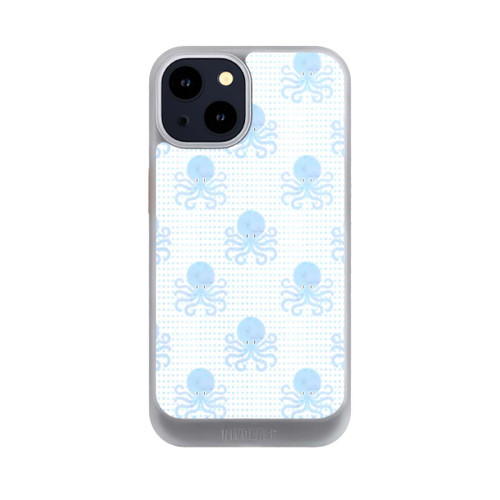 Apple iPhone 14 NIVOcore Blue Watercolor Octopus