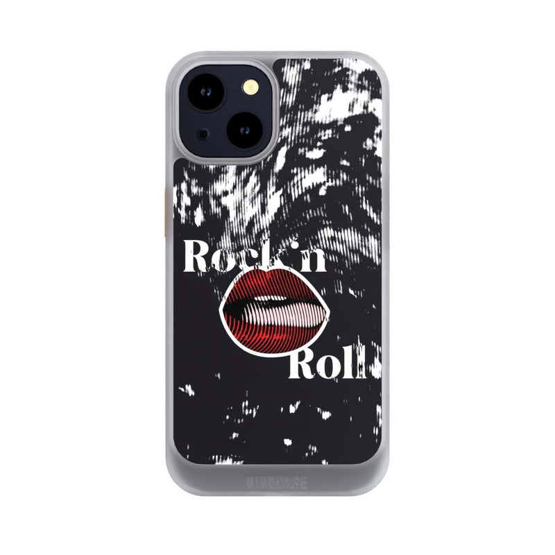 iPhone 14 NIVOcore Rock 'n Roll Grid Kunst