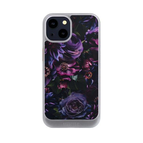 Apple iPhone 14 NIVOcore Dark Purple Flowers