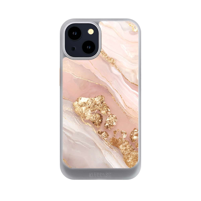 iPhone 14 NIVOcore Eleganz Gold Marmor