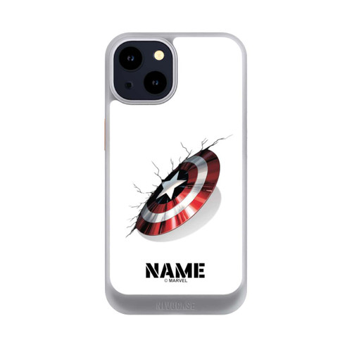 Apple iPhone 14 NIVOcore Captain America Shield Personalisierbar