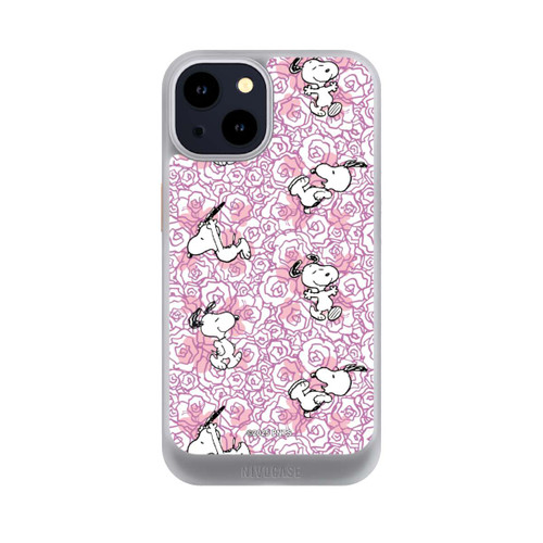 Apple iPhone 14 NIVOcore Peanuts Pink Roses Pattern