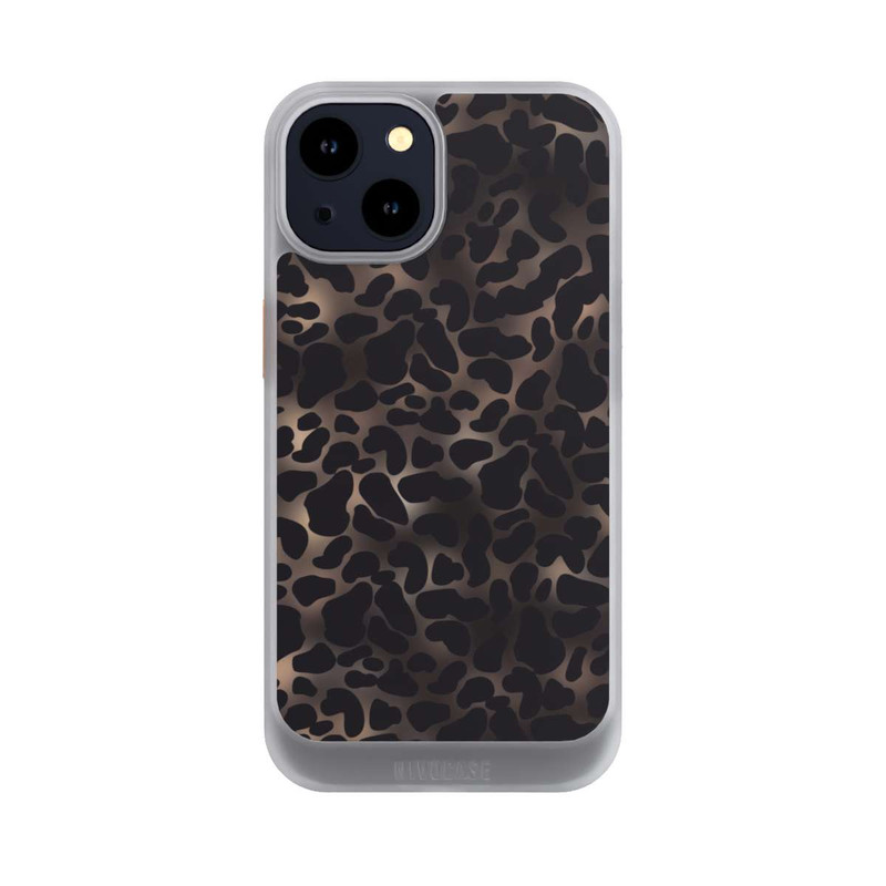 iPhone 14 NIVOcore Leo-Muster dunkel