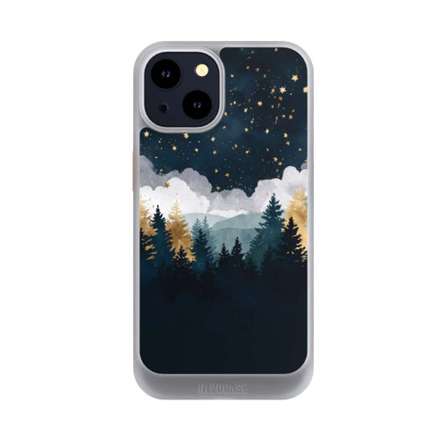 Apple iPhone 14 NIVOcore Forêt Nocturne Indigo