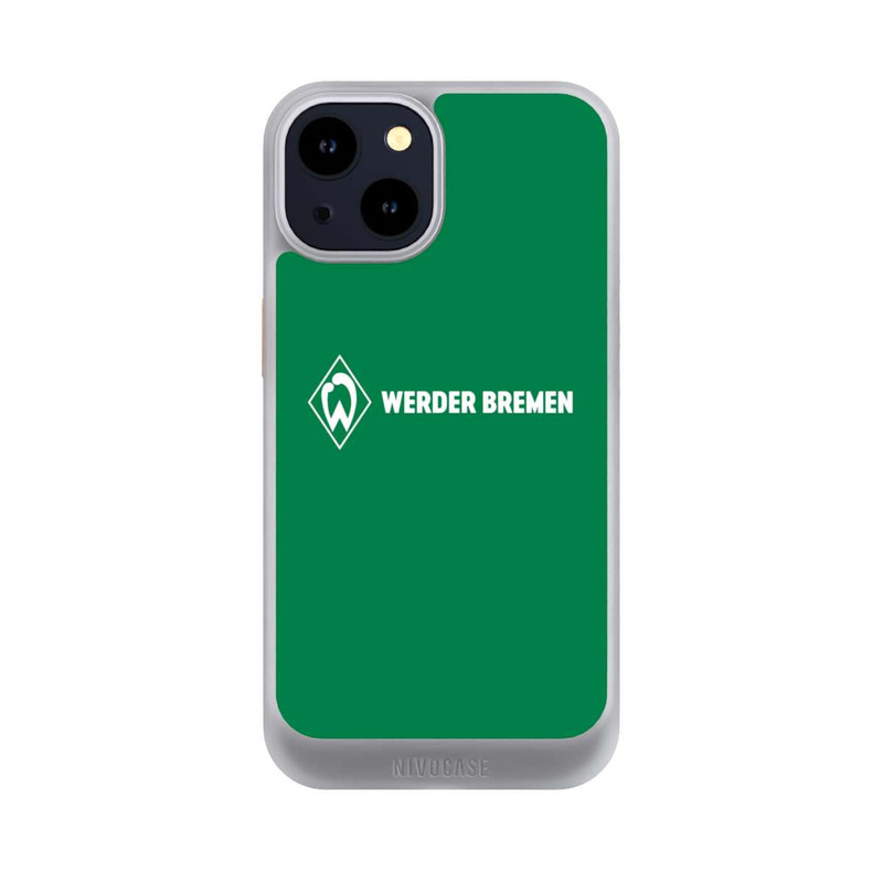 iPhone 14 NIVOcore Werder Bremen Schriftzug Raute Grün