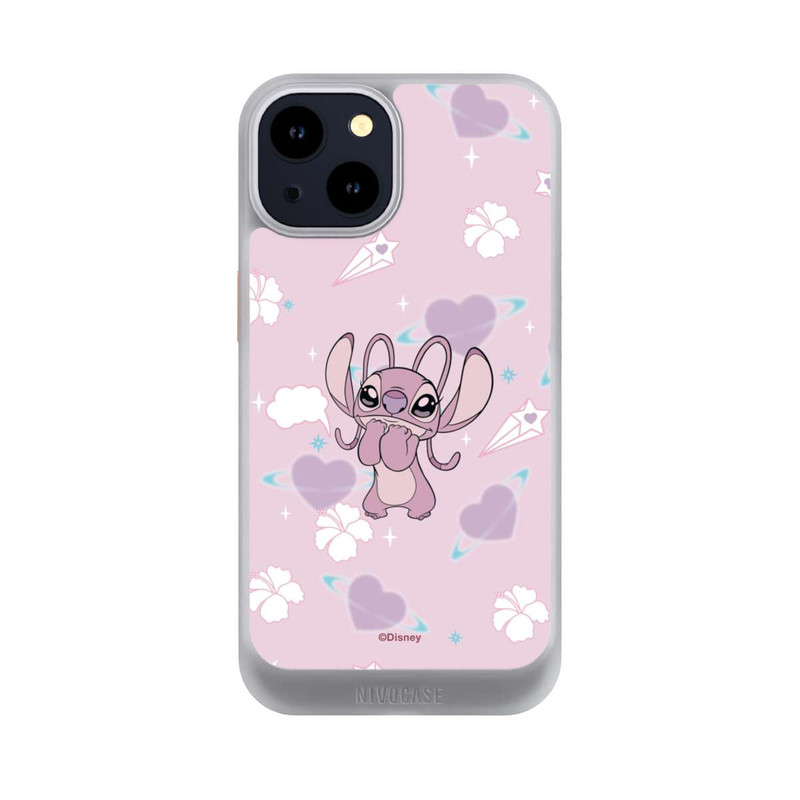 iPhone 14 NIVOcore Disney Classics Lilo & Stitch Angel Cute Pink