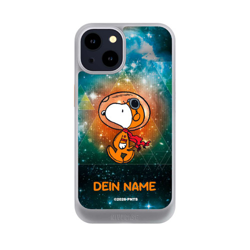 Apple iPhone 14 NIVOcore Snoopy Weltraumreisender Personalisierbar