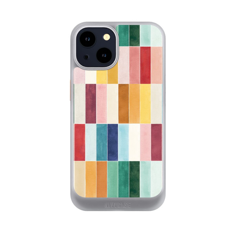 iPhone 14 NIVOcore Modern Craft Geometric Rectangular Tiles