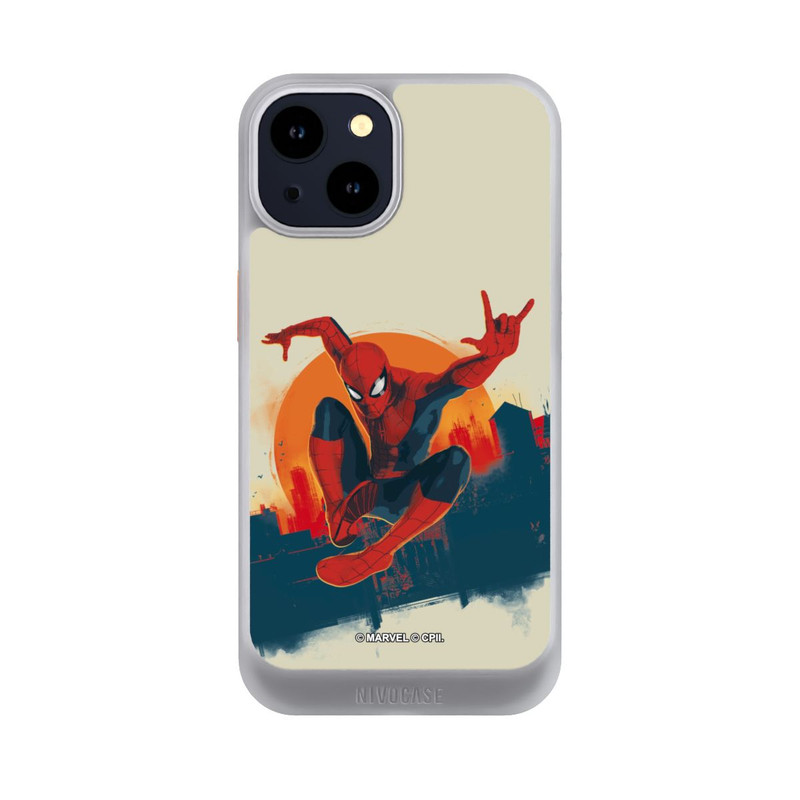 iPhone 14 NIVOcore Spider-Man Hero Force beige