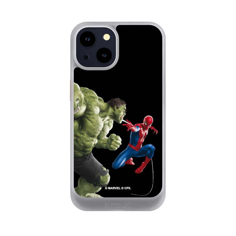 iPhone 14 NIVOcore Spider-Man und Hulk