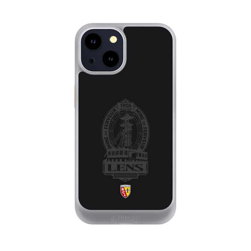 iPhone 14 NIVOcore RC Lens Mine de Ferveur Emblem schwarz