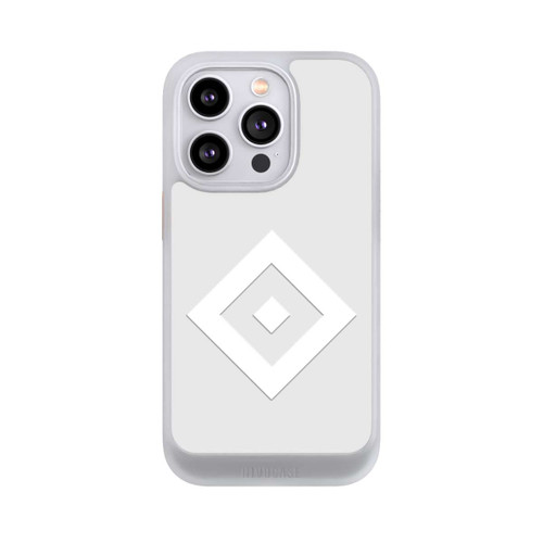 Apple iPhone 14 Pro NIVOcore Rauten Logo auf HSV Grau