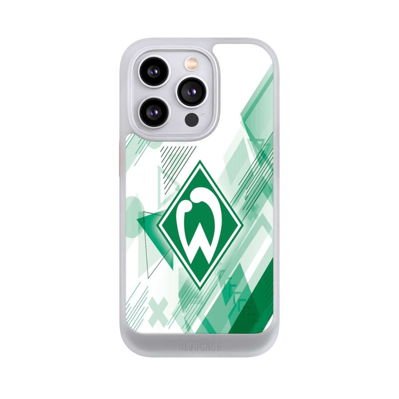 iPhone 14 Pro NIVOcore Weiße Grafikelemente - Werder Bremen