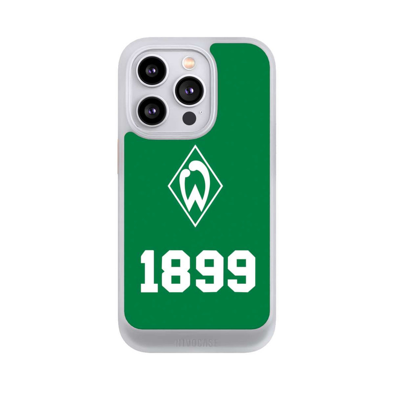 iPhone 14 Pro NIVOcore 1899 Grün-Weiß Lebenslang Grün - Werder Bremen