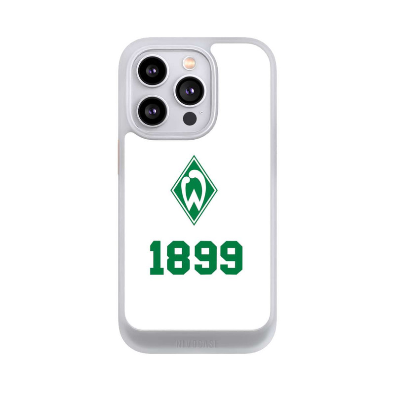 iPhone 14 Pro NIVOcore 1899 Grün-Weiß Lebenslang Weiss - Werder Bremen