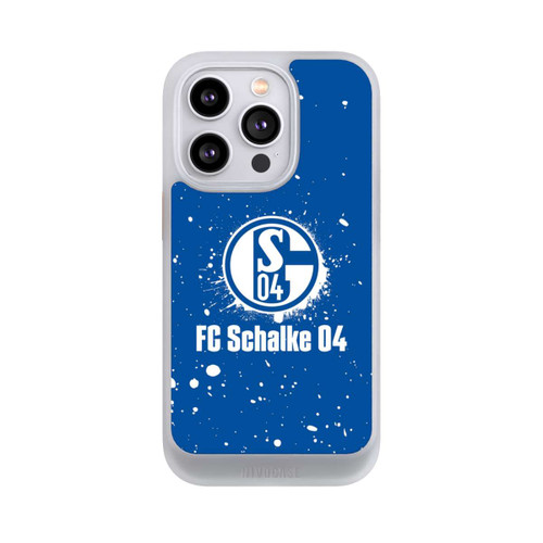 Apple iPhone 14 Pro NIVOcore Schalke 04 - Spraylogo