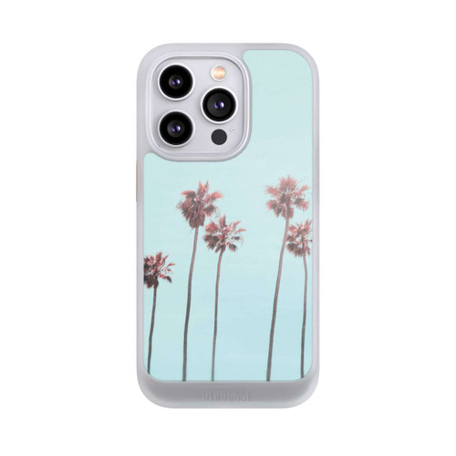 Apple iPhone 14 Pro NIVOcore Hellrosa Strandpalme Paradies