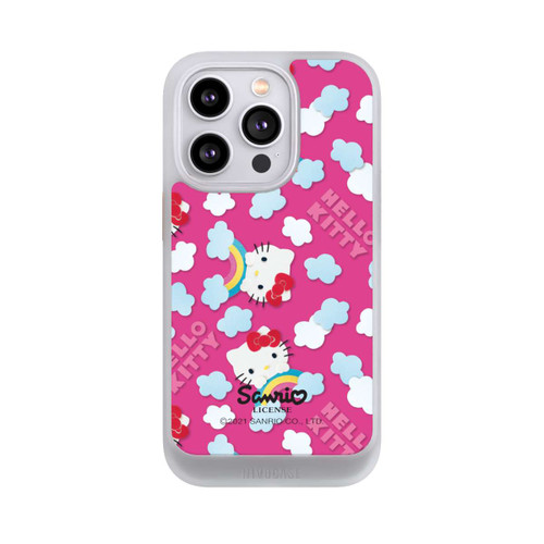 Apple iPhone 14 Pro NIVOcore Hello Kitty Regenbogenmuster