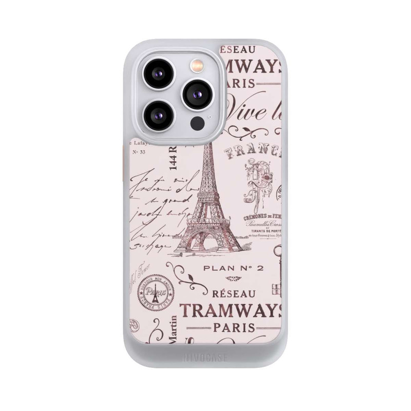 iPhone 14 Pro NIVOcore Paris Vintage Postcard