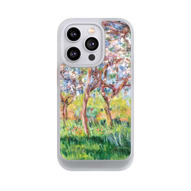 iPhone 14 Pro NIVOcore Der Printemps in Giverny von Claude Monet