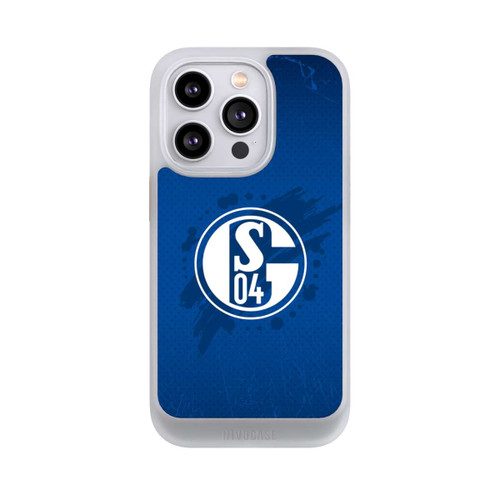 Apple iPhone 14 Pro NIVOcore Schalke 04 Farbe Fleck Blau