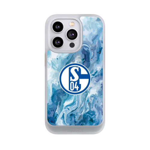 Apple iPhone 14 Pro NIVOcore Schalke 04 Flüssig Blau