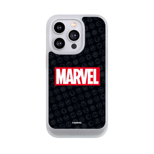 Apple iPhone 14 Pro NIVOcore Marvel Logo Black Red 