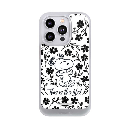 Apple iPhone 14 Pro NIVOcore Snoopy schwarz und weiß This Is The Life