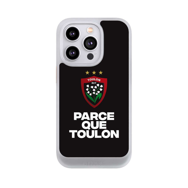 iPhone 14 Pro NIVOcore Parce Que Toulon Schwarz