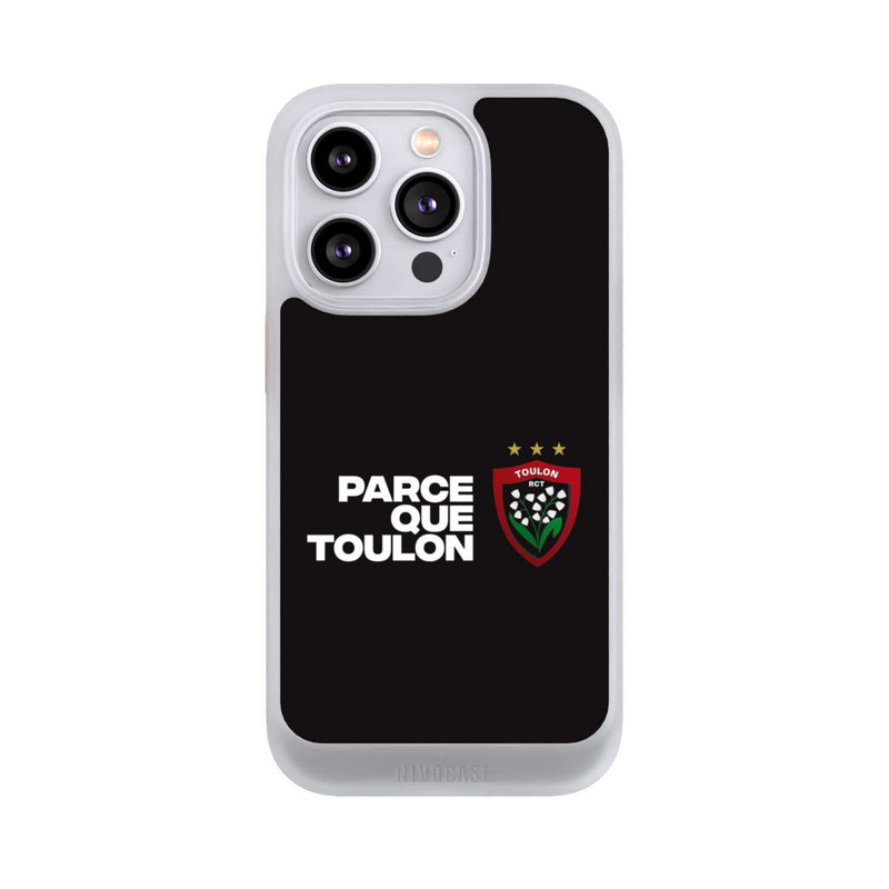 iPhone 14 Pro NIVOcore RC Toulonnais PQT Schwarz
