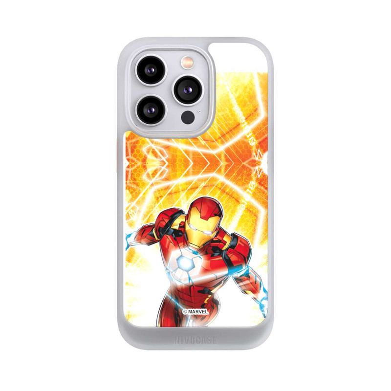 iPhone 14 Pro NIVOcore Iron Man on Fire