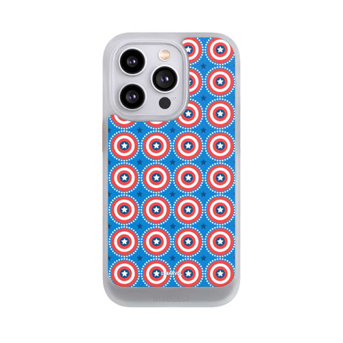 Apple iPhone 14 Pro NIVOcore Captain American Shield Pattern