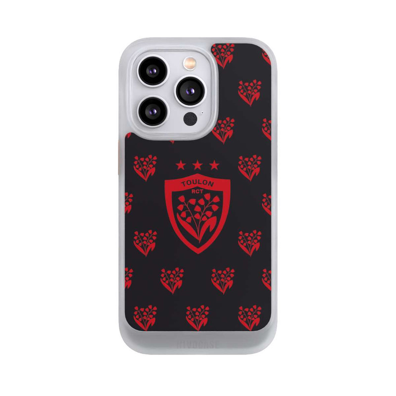 iPhone 14 Pro NIVOcore Maiglöckchen Pattern Rot RCT