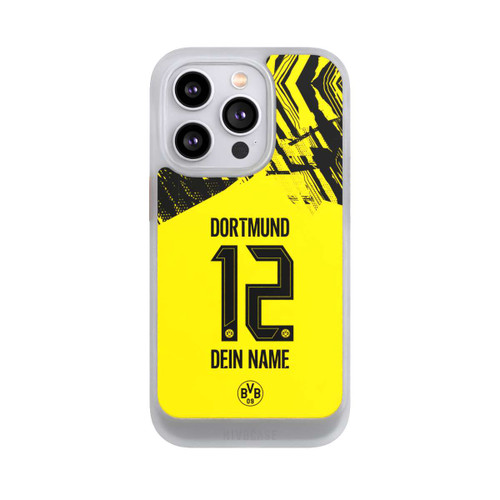Apple iPhone 14 Pro NIVOcore BVB Trikot Personalisierbar 25-26