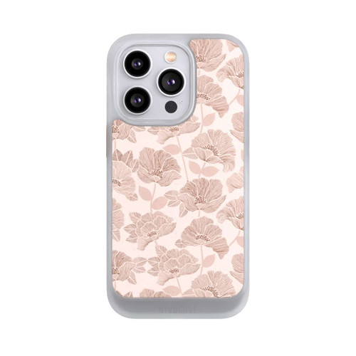 Apple iPhone 14 Pro NIVOcore Brown Floral Block