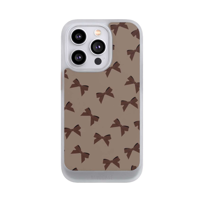 iPhone 14 Pro NIVOcore Christmas Bow Pattern
