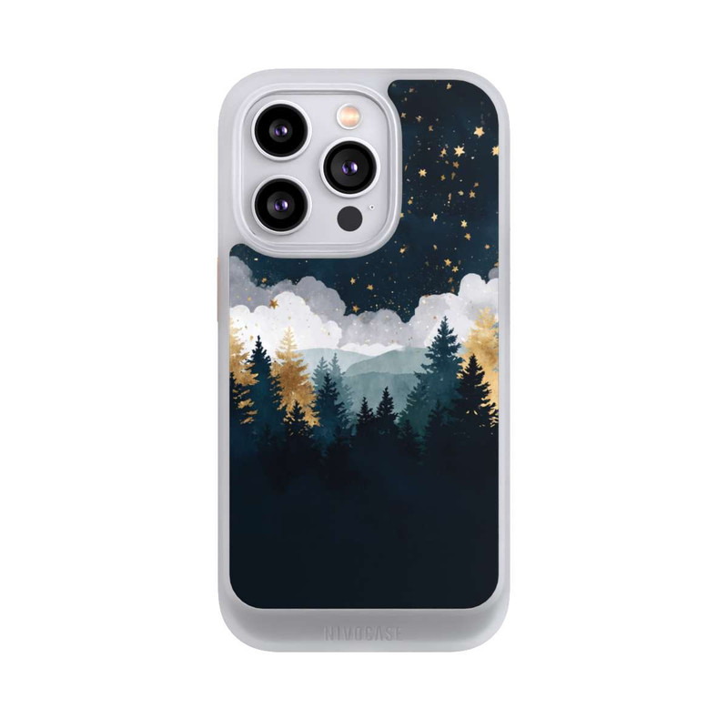 iPhone 14 Pro NIVOcore Forêt Nocturne Indigo