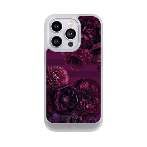 Apple iPhone 14 Pro NIVOcore Majestic Baroque Blossom Dream Burgundy Pink mit KI