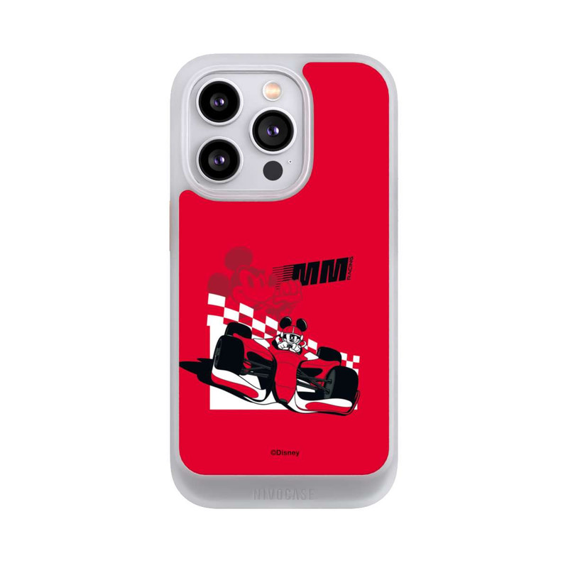 iPhone 14 Pro NIVOcore Mickey Mouse Racing Legend Red