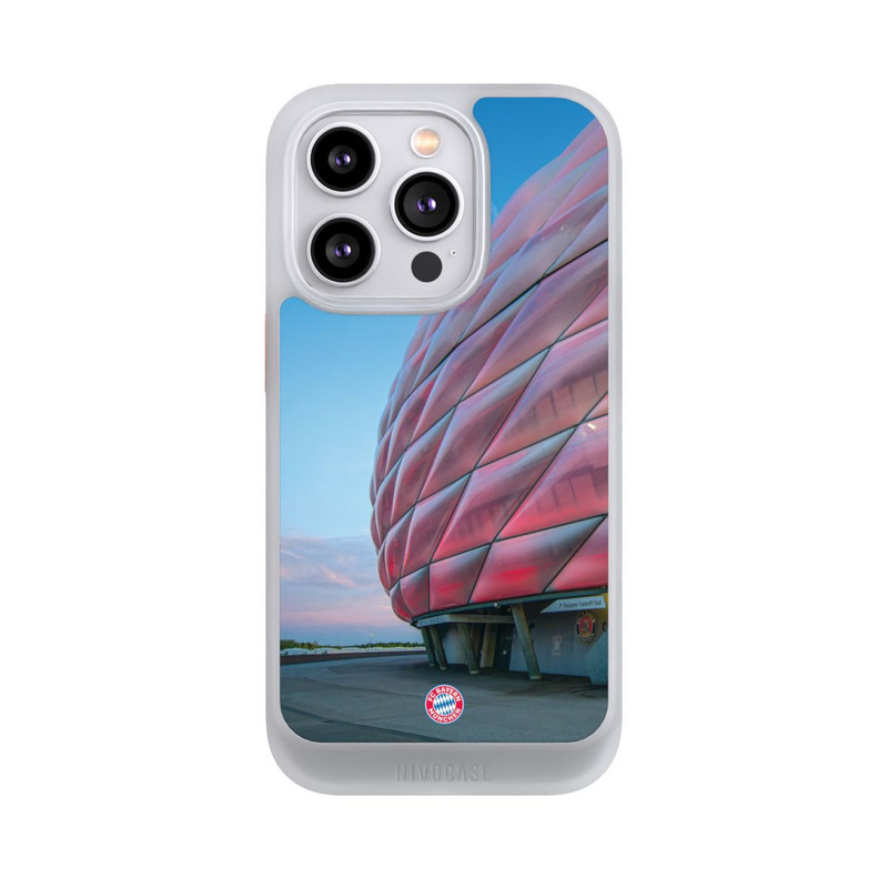 iPhone 14 Pro NIVOcore FC Bayern Allianz Arena Morgenröte