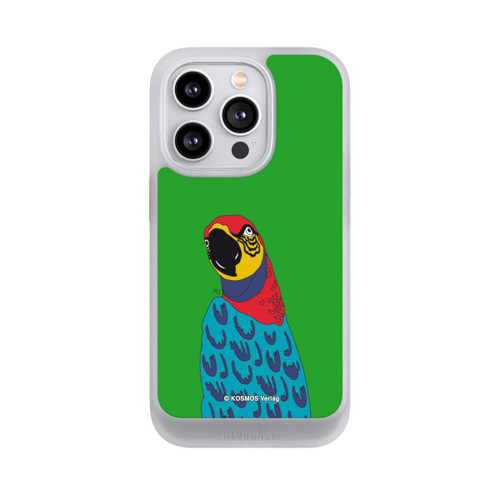 Apple iPhone 14 Pro NIVOcore Drei Fragezeichen und der Super-Papagei