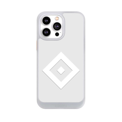 Apple iPhone 14 Pro Max NIVOcore Rauten Logo auf HSV Grau